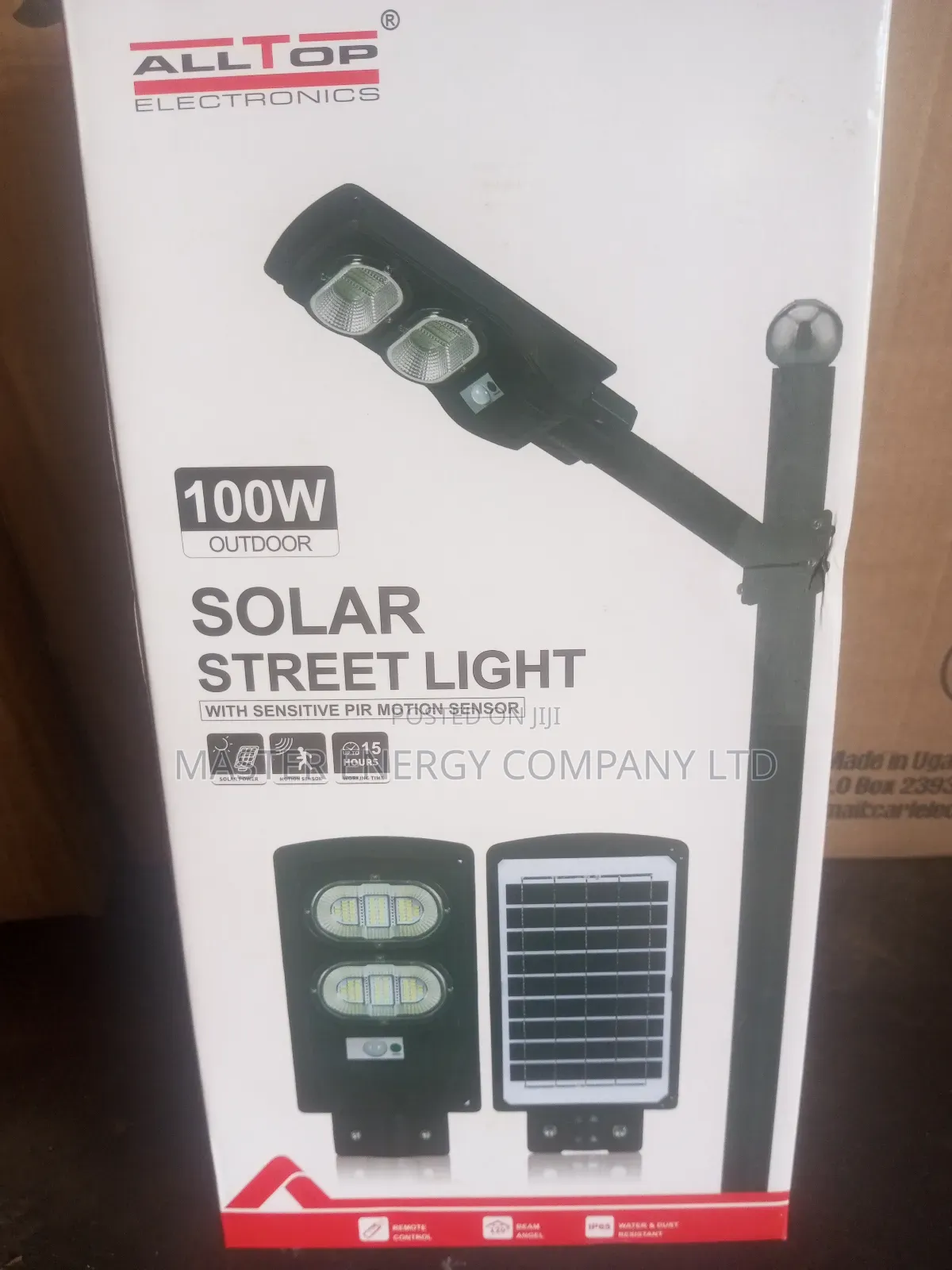 100w Solar Street Lights Telex