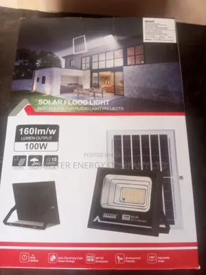100watts Solar Flood Lights Good