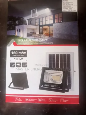 100watts Solar Flood Lights Clear