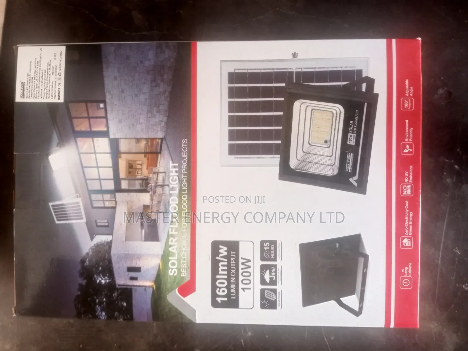 100watts Solar Flood Lights Alltop Foba