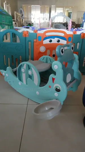 5in1 Toddler Slide Rocking Toy, Slide for Kids With Stool