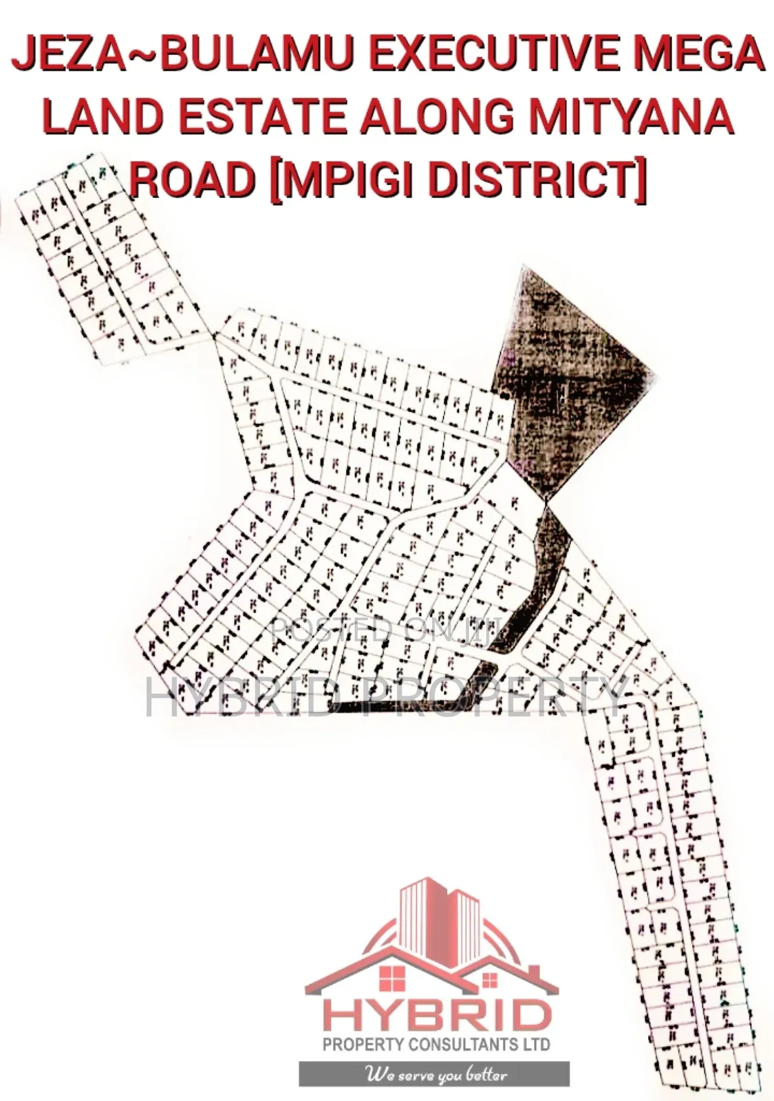 Prime Plots for Sale at Jeza~Bulamu Mega Estate~Mityana Road