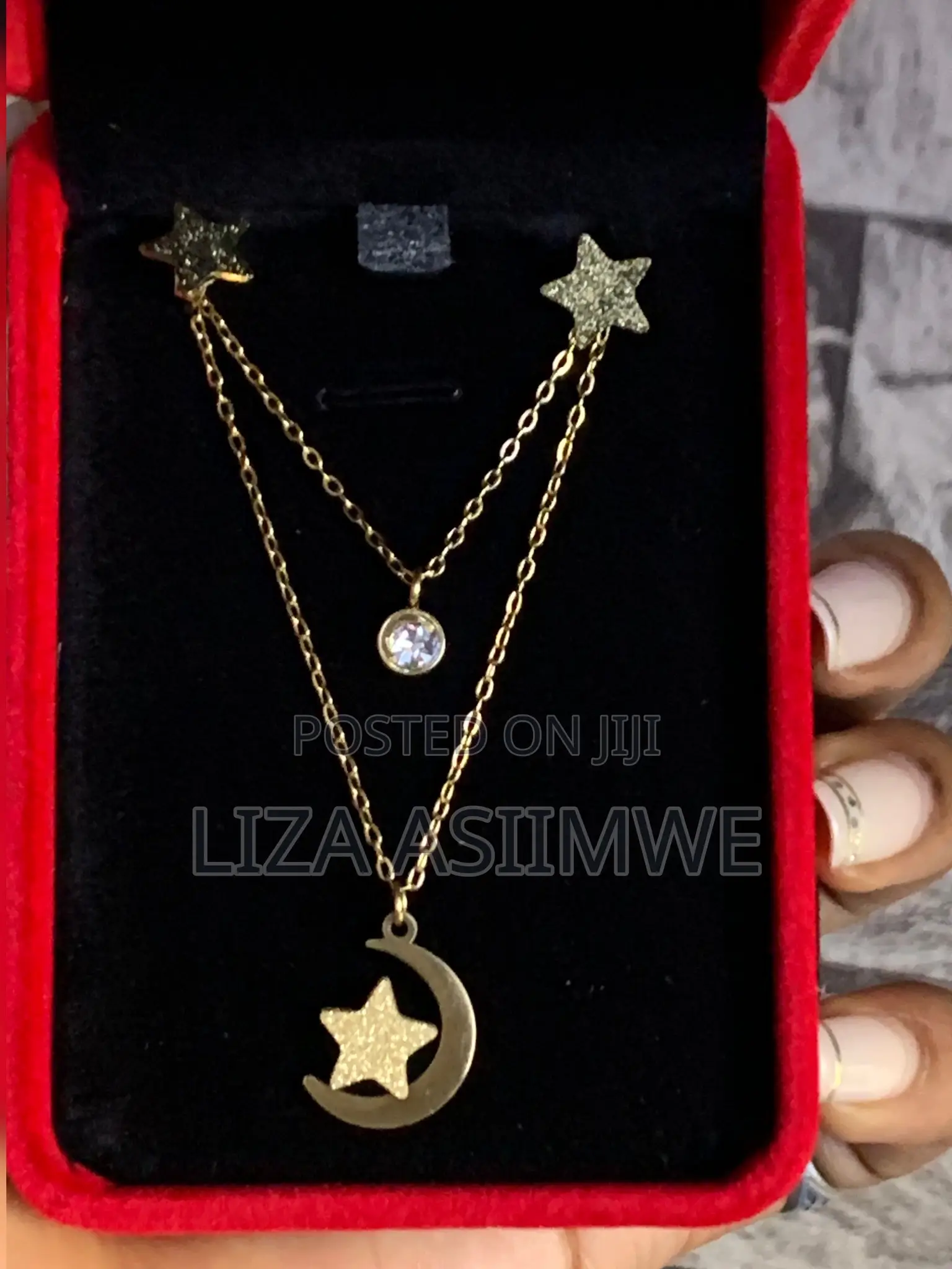 Moon and Star Necklaces for Ladies