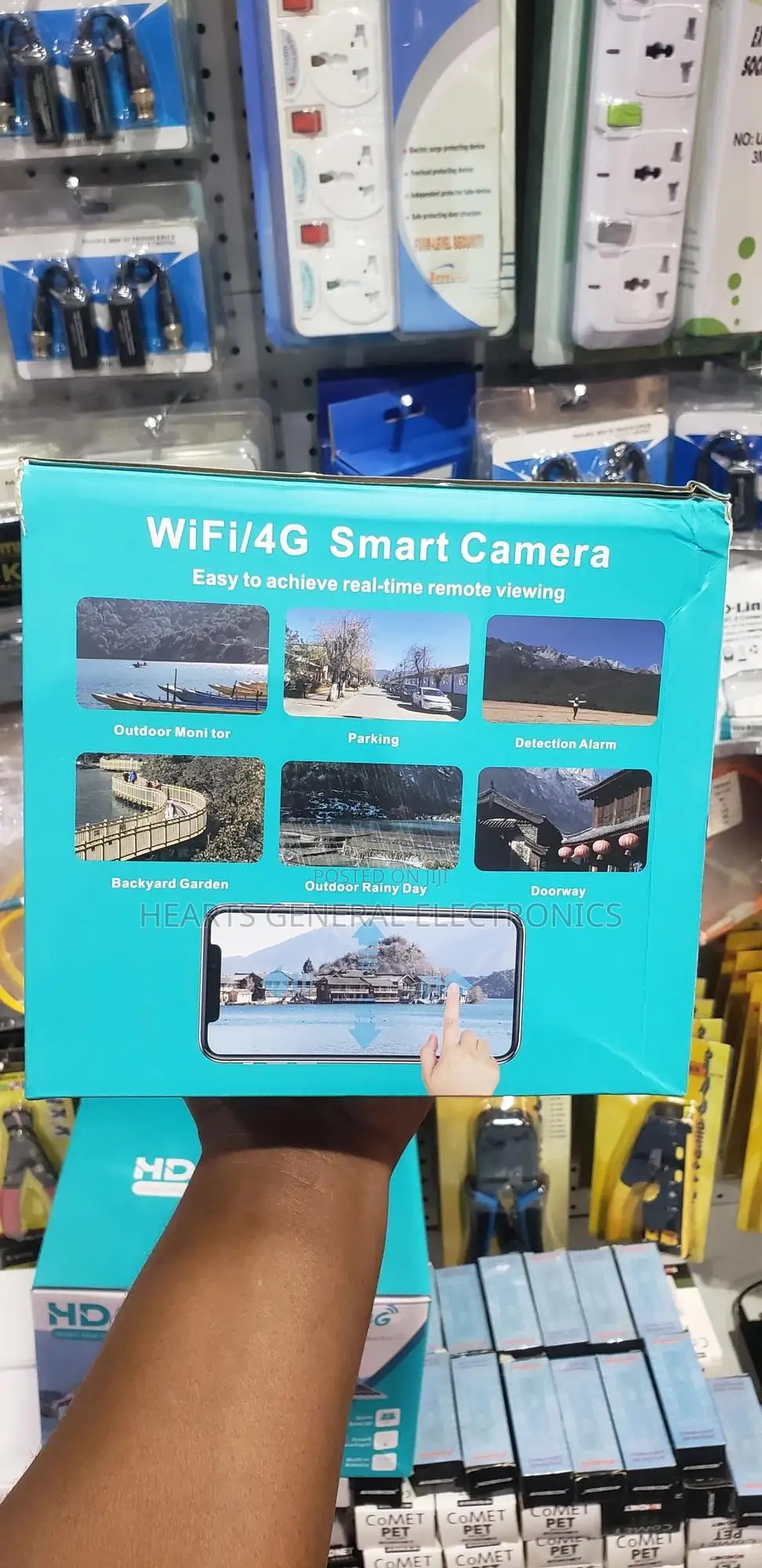 4G and Wifi Solar PTZ Camera