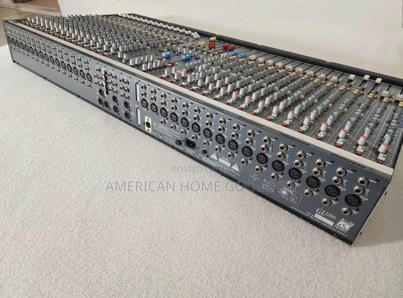 Professional Allen and Heath Gl2200, 24-Channel Mixer