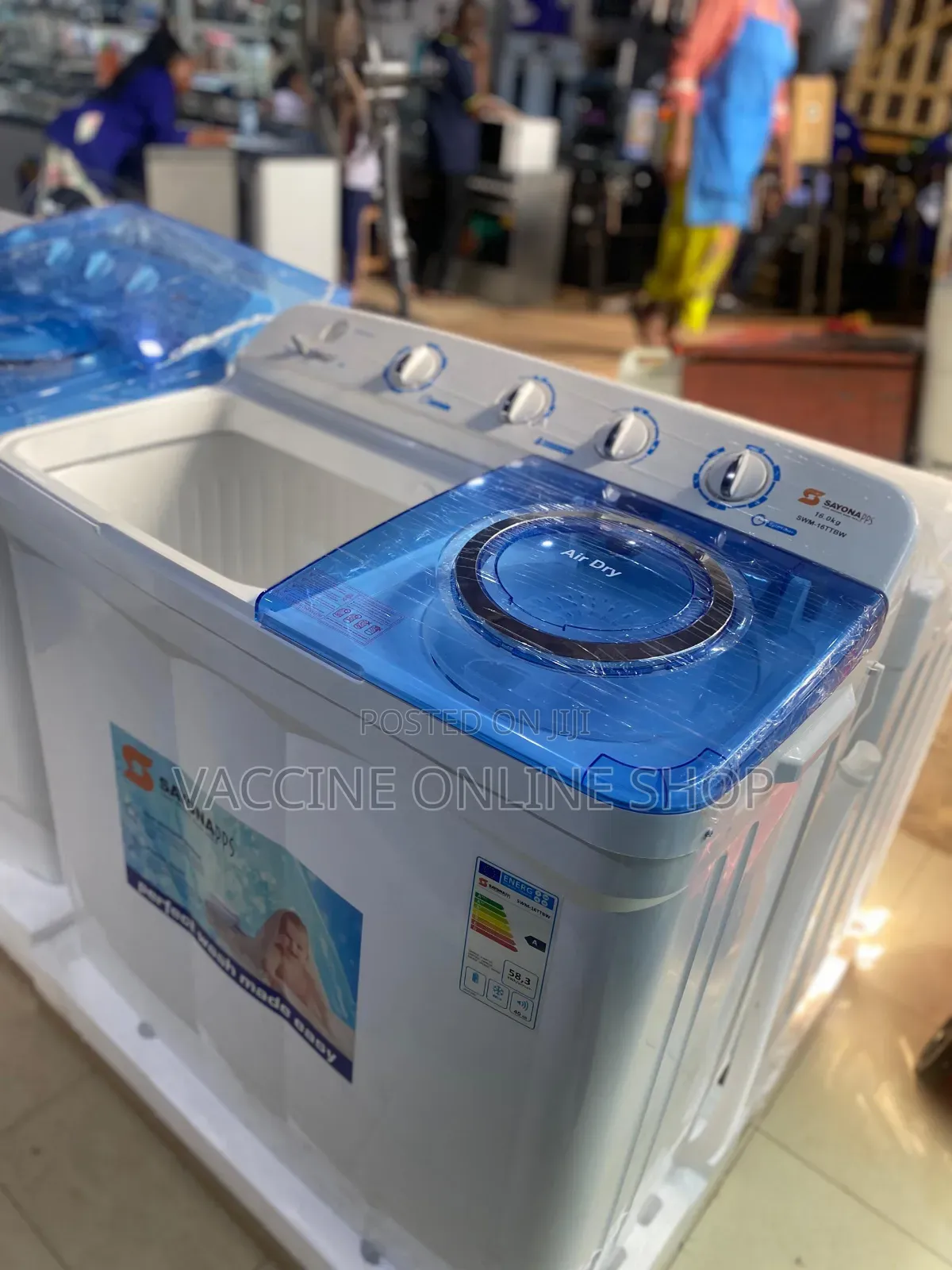 Sayona 16kg Washing Machine/Sayona 16kg Twin Tube Machine(Q0