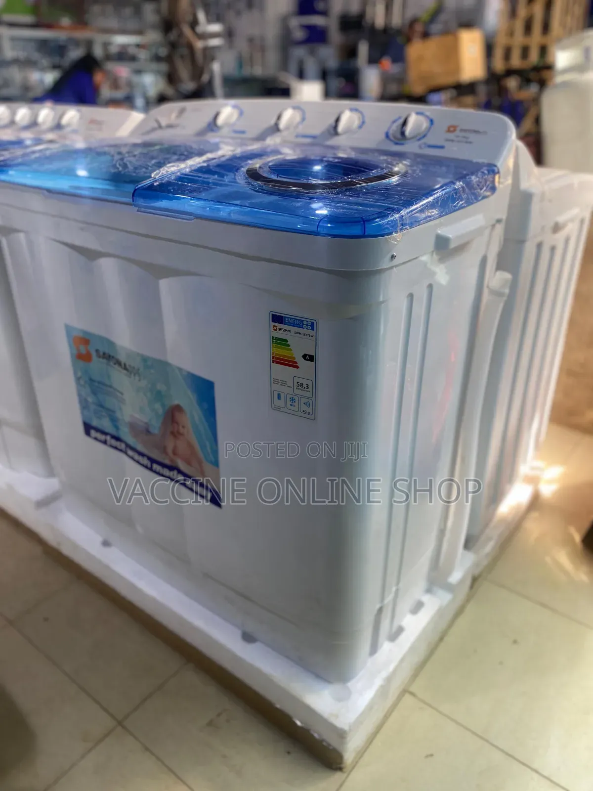 Sayona 16kg Washing Machine/Sayona 16kg Twin Tube Machine(Q0