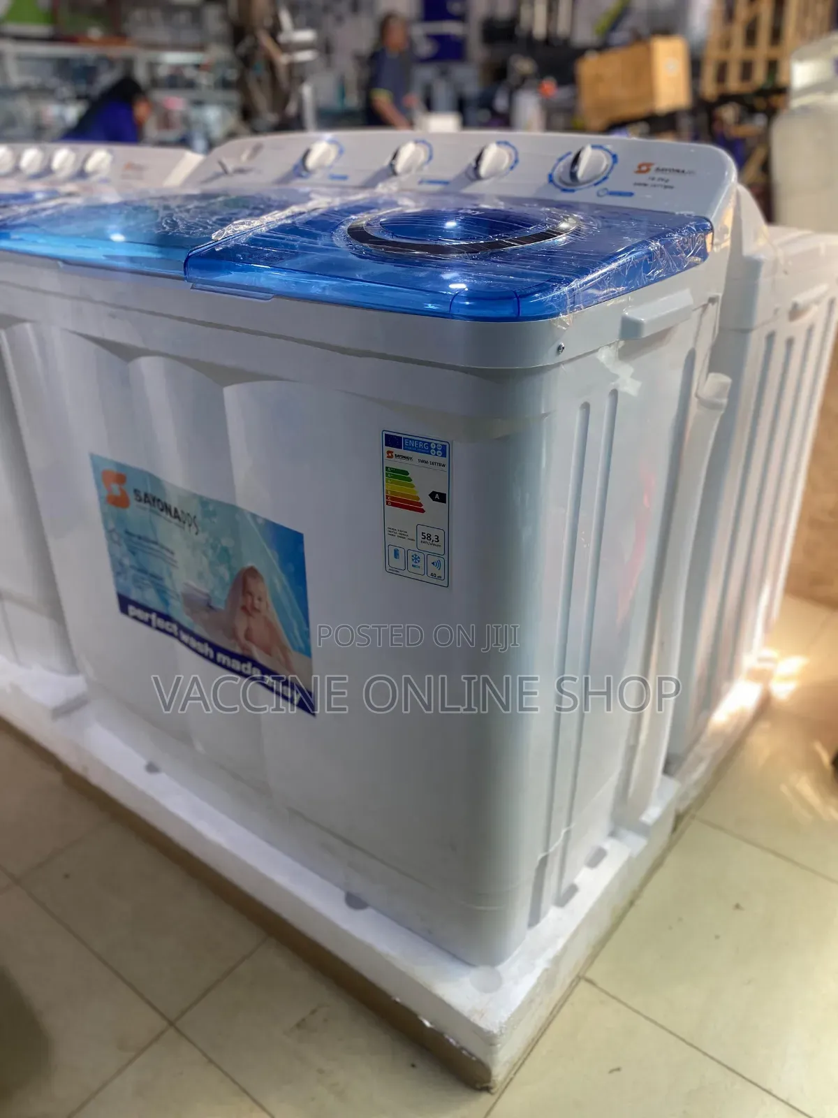 Sayona 16kg Washing Machine/Sayona 16kg Twin Tube Machine(Q0