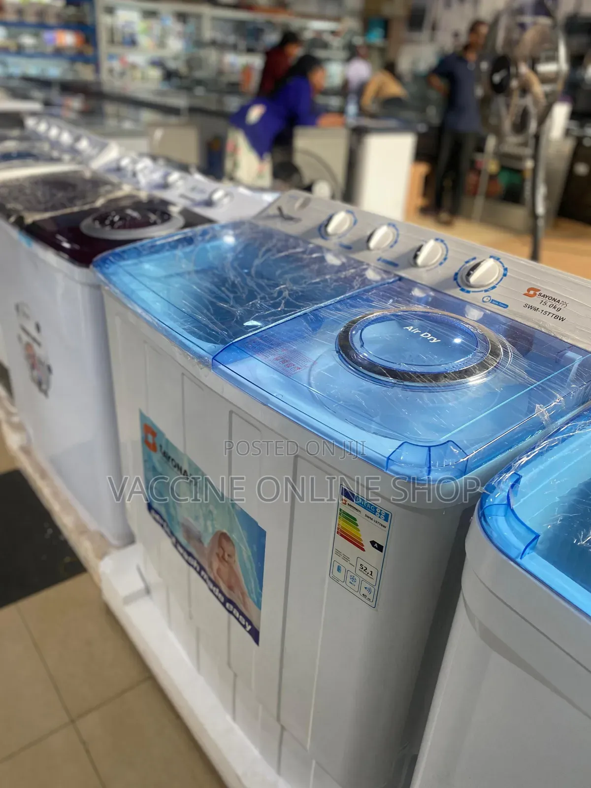 Sayona 15kg Washing Machine/Sayona 15kg Twin Tube Machine(Q3