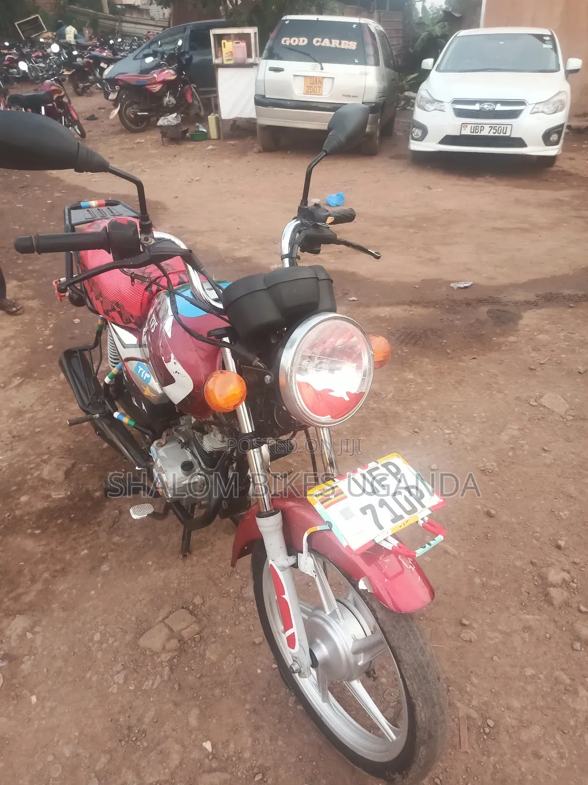 TVS HLX 125 2022 Red