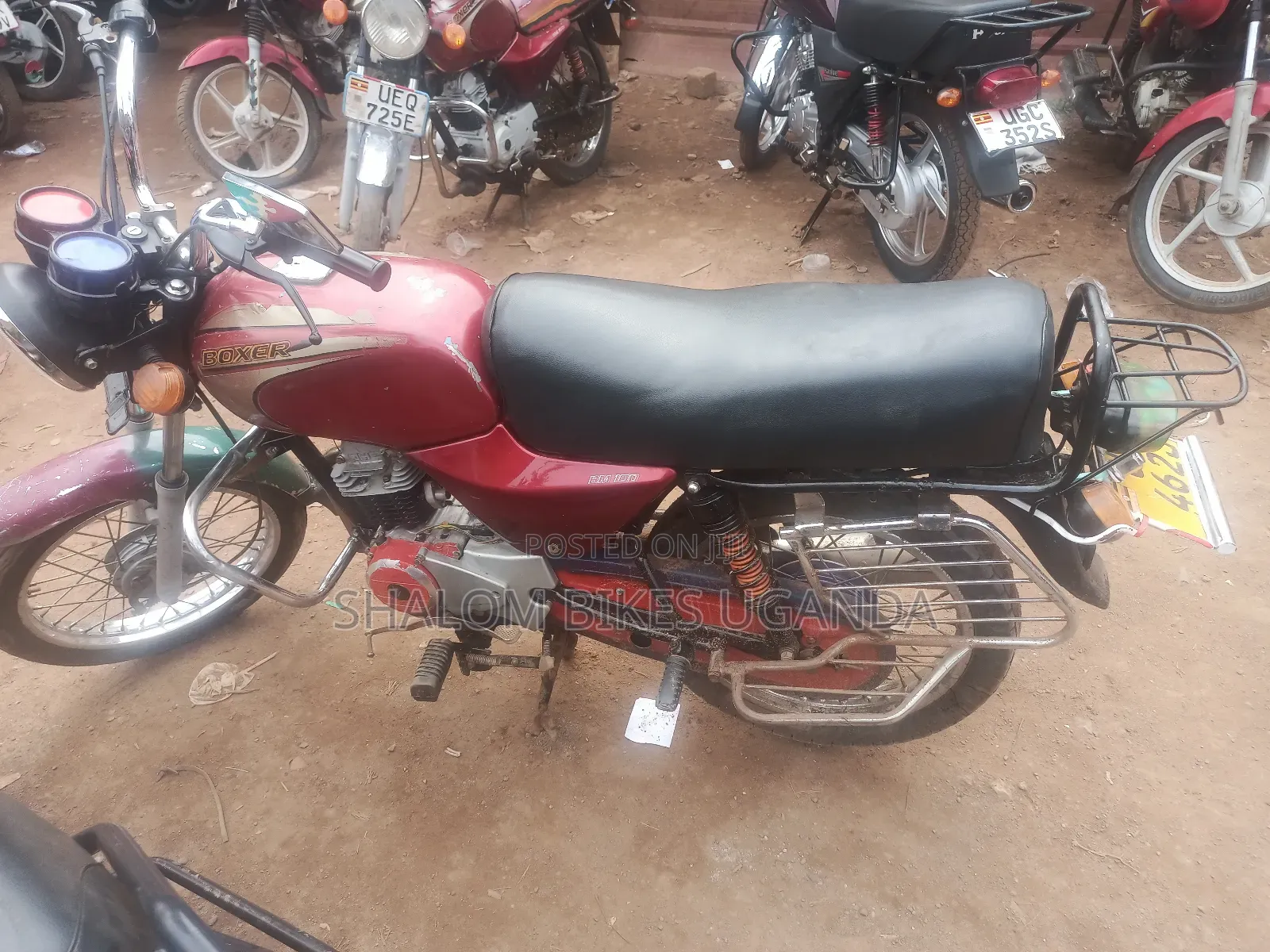 Bajaj Boxer 2017 Red