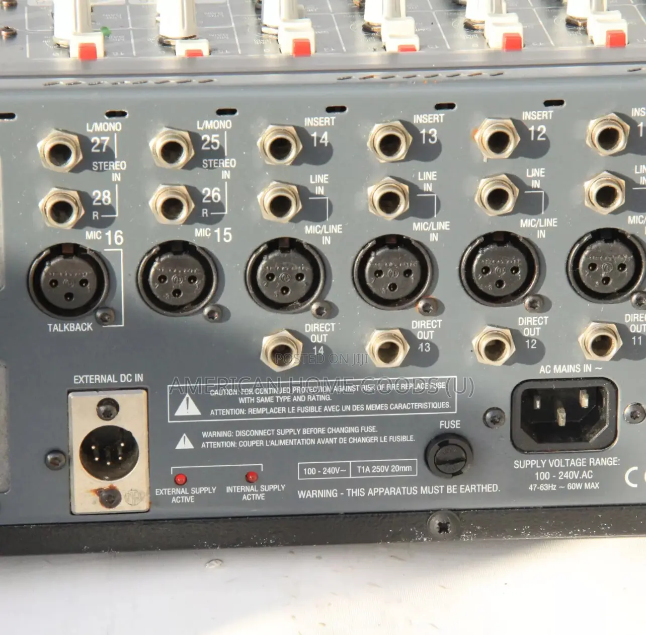 Professional Allen and Heath Gl2200, 24-Channel Mixer