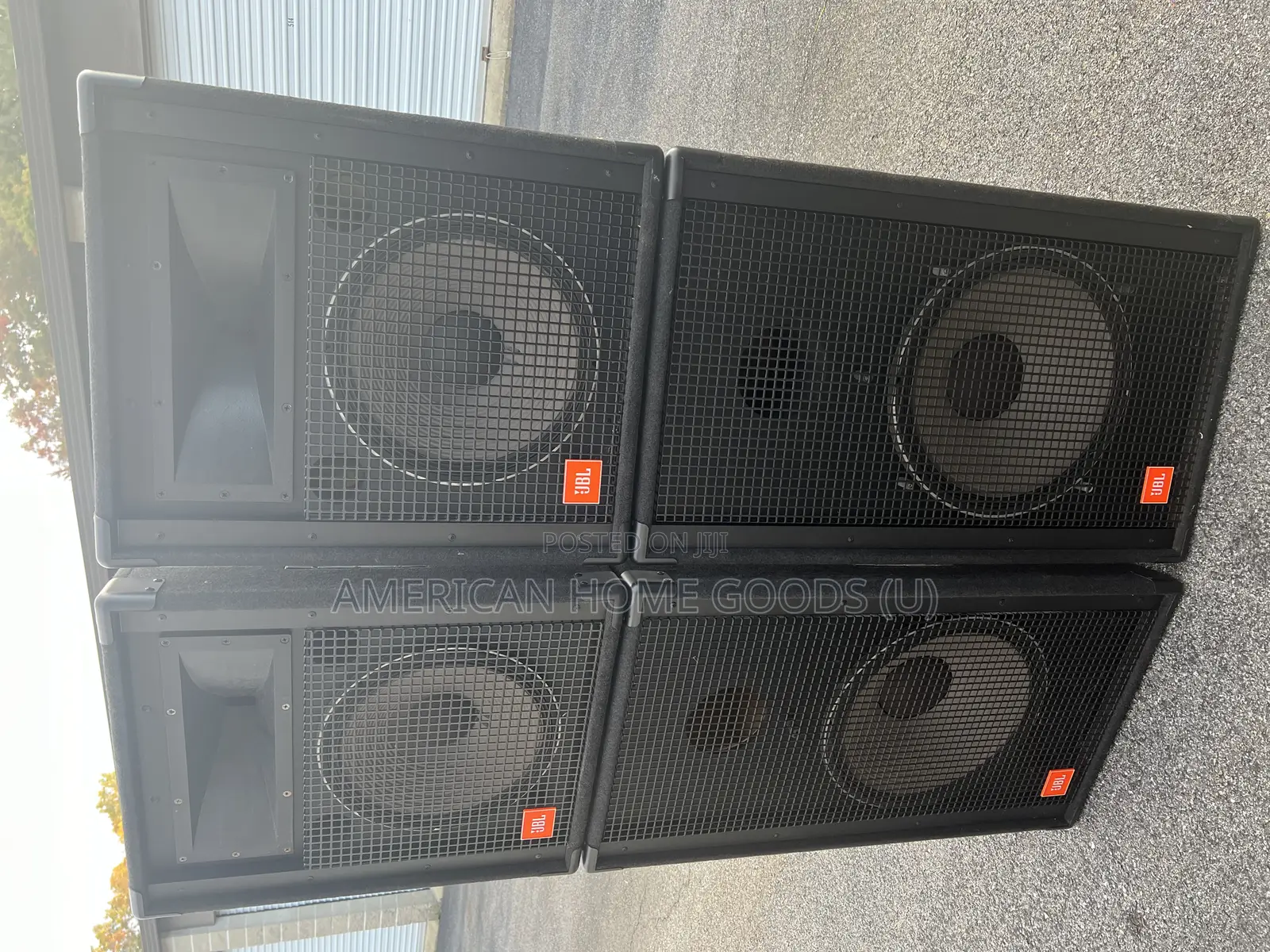 Pair of JBL Professional Woofers Model 4718a With Covers