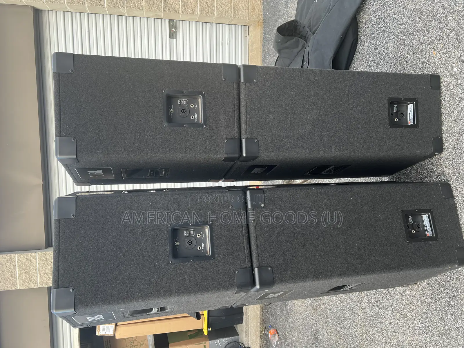 Pair of JBL Professional Woofers Model 4718a With Covers