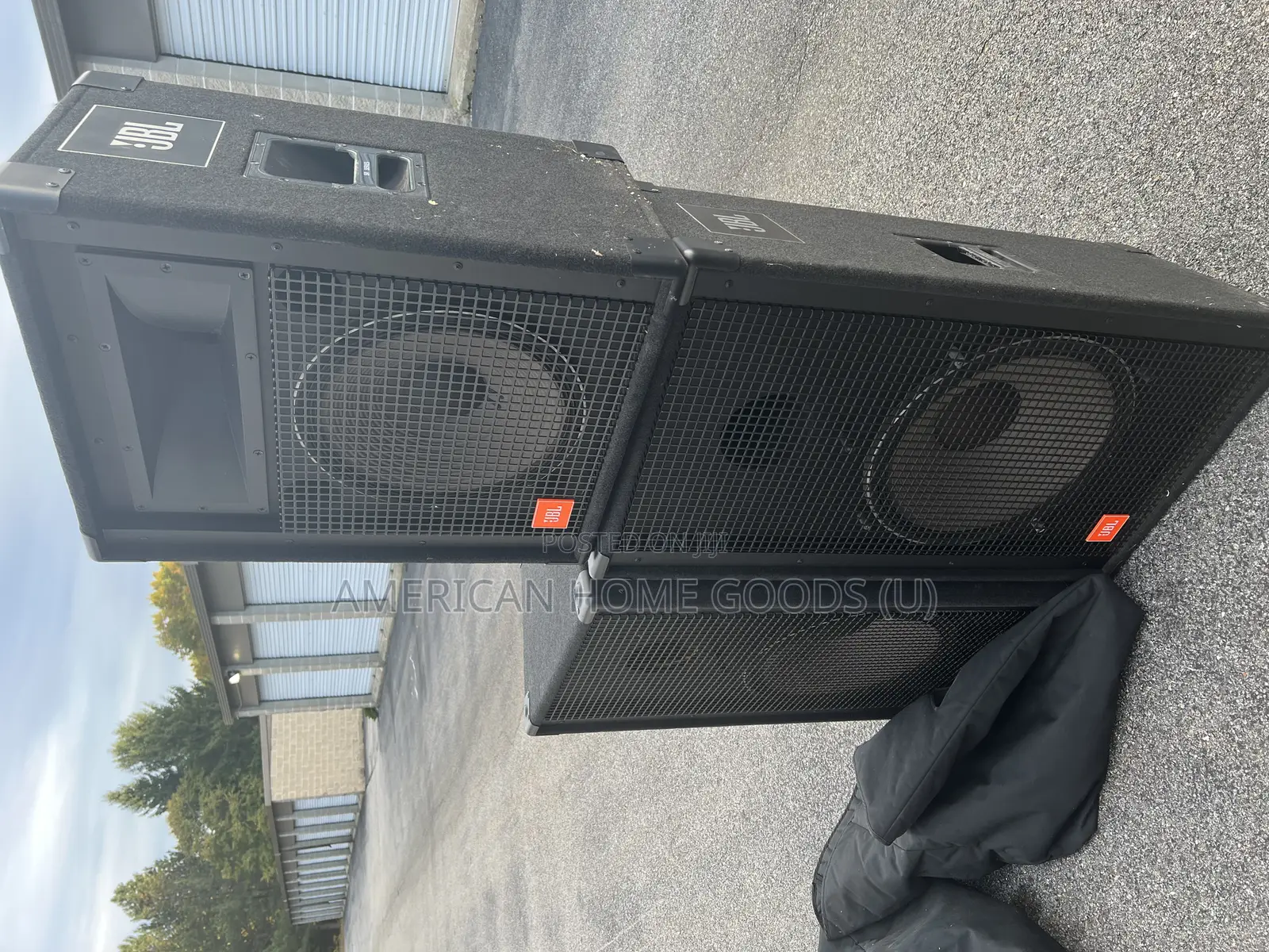 Pair of JBL Professional Woofers Model 4718a With Covers