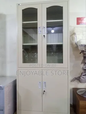 Office File Cabinet Half Glass