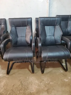Executive Office Chair Curved Stands