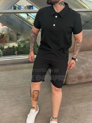 2pc Trendy Outfit Short Trouser