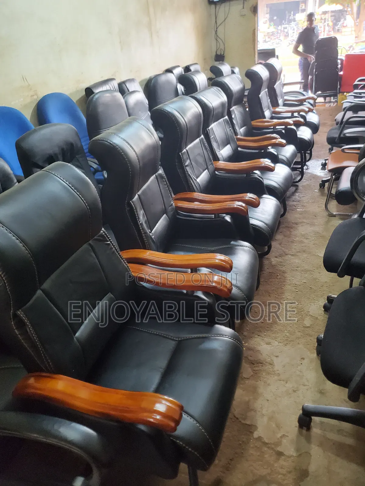Executive Leather Office Chair
