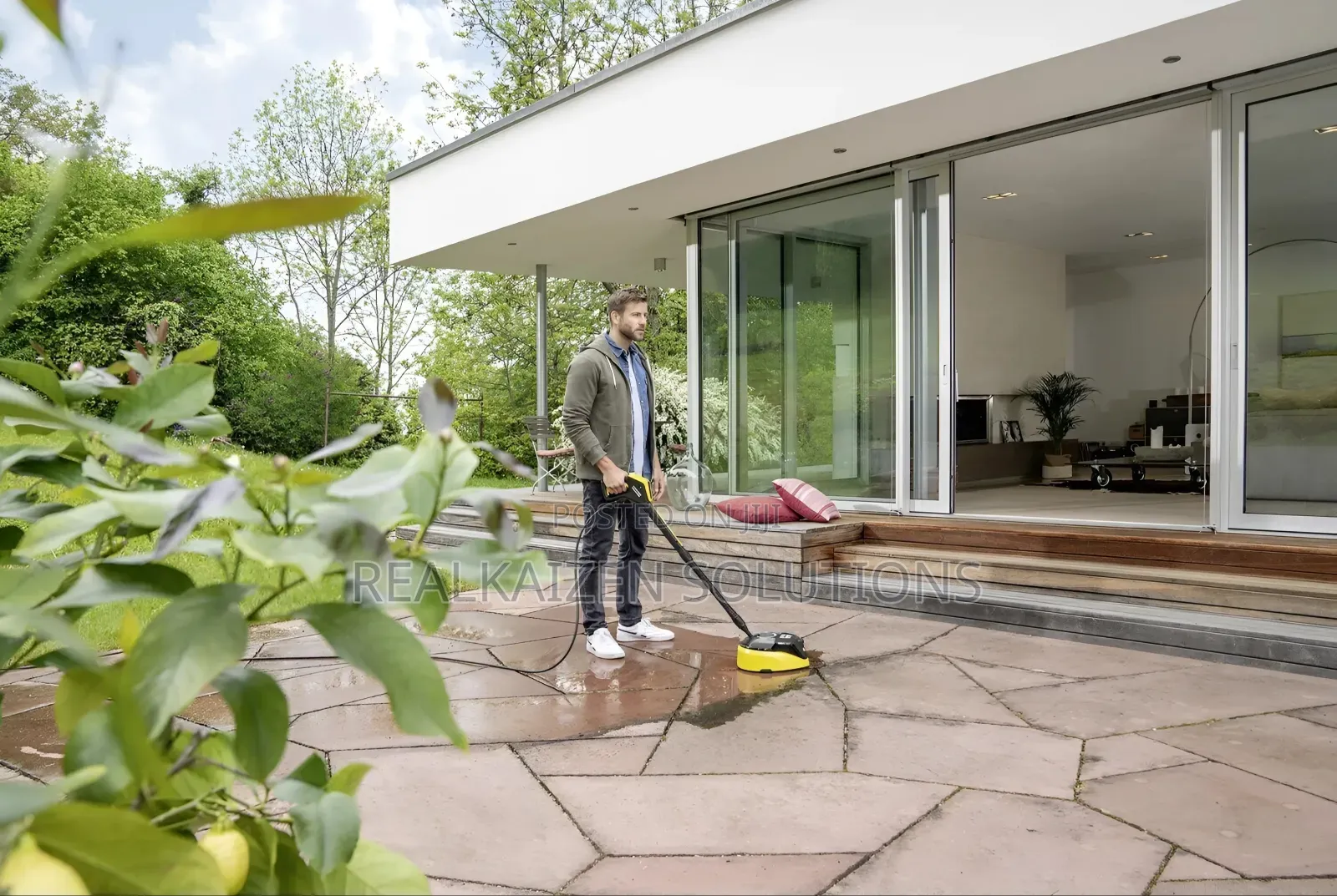 German KÄRCHER T7 Plus T-Racer High Pressure Surface Cleaner