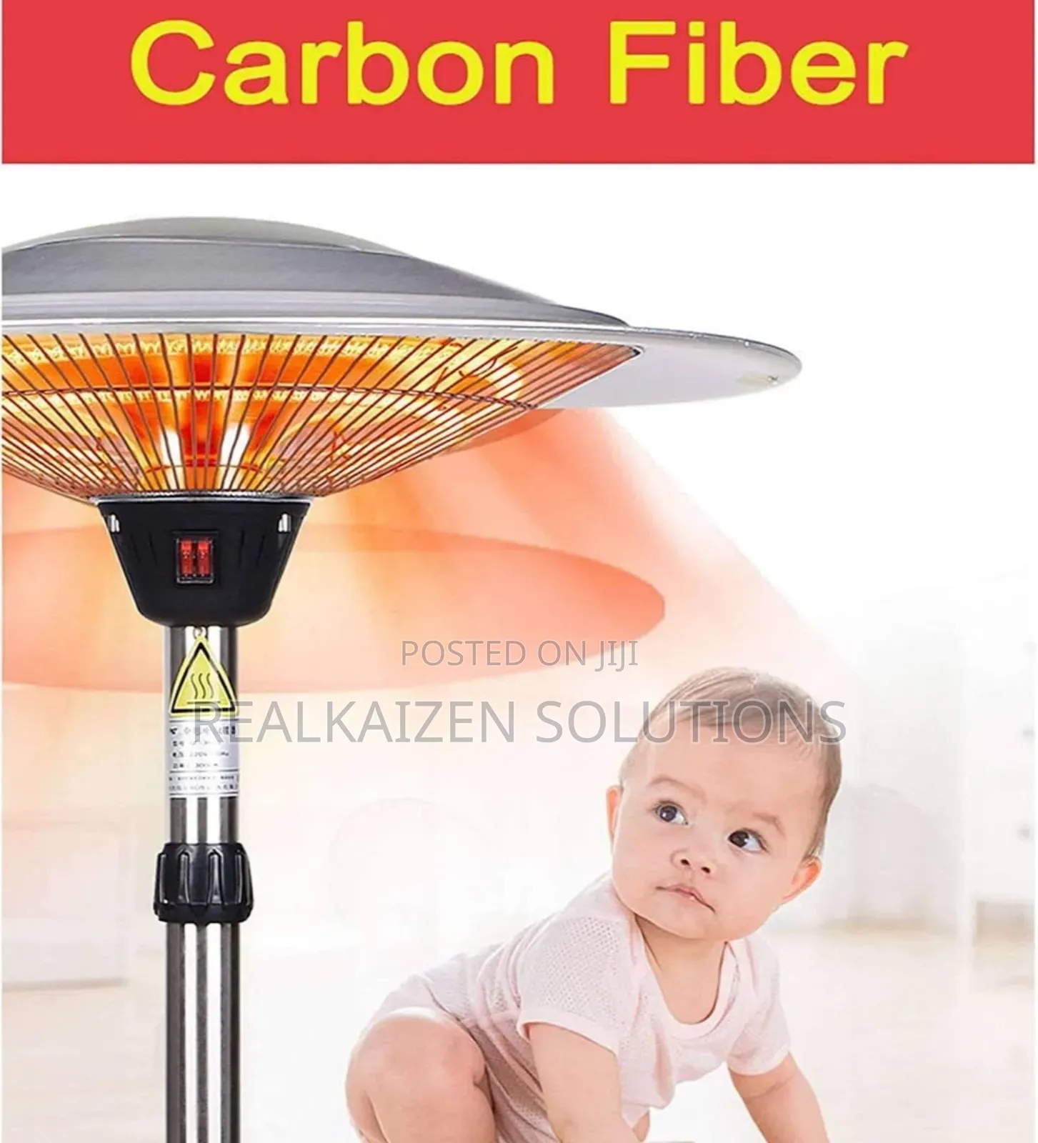 Outdoor Weatherproof Stand Electric IR Halogen Patio Heater