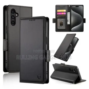 Wallet Case for Galaxy A15, Leather Slimprotective Cover