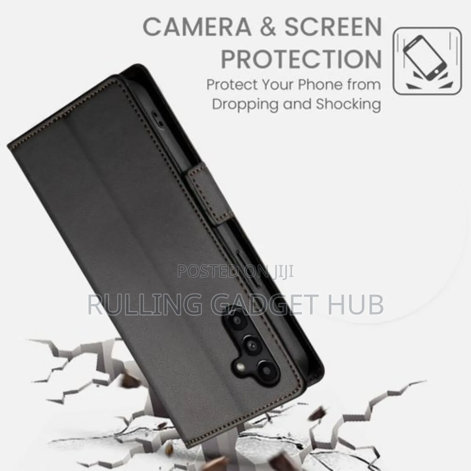 Wallet Case for Galaxy A15, Leather Slimprotective Cover