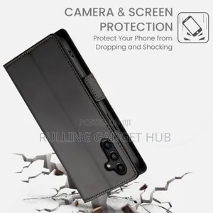 Wallet Case for Galaxy A15, Leather Slimprotective Cover