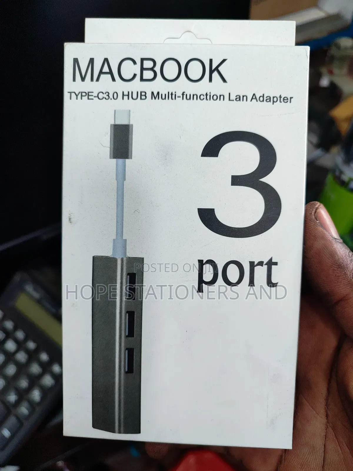 Type C 3.0 Hub With Ethernet Port