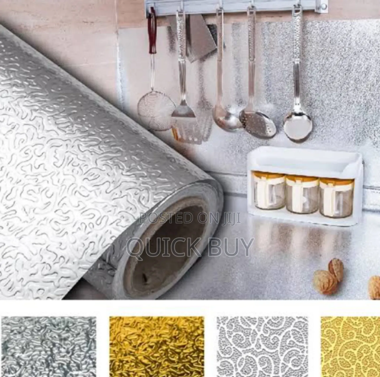 Robust Oil, Water Proof Self Adhesive Aluminum Foil Sticker