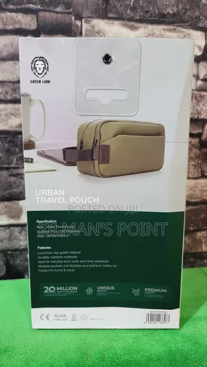 Green Lion Urban Travel Pouch Green