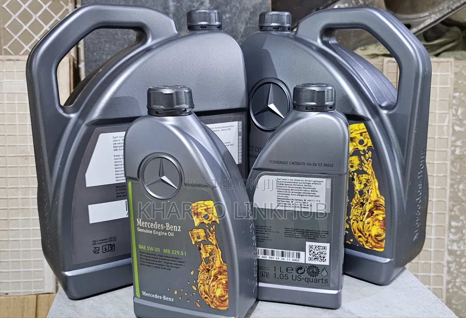 Mercedes Benz Engine Oil 5w-40