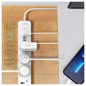 Ldnio Multi Socket Extension Lead With 5AC 3USB Power Socket