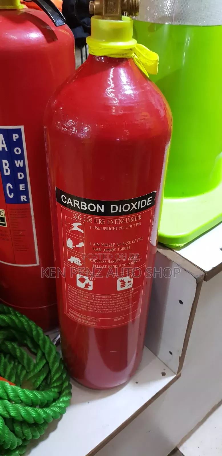 Carbon Dioxide 5kg Fire Extinguishers
