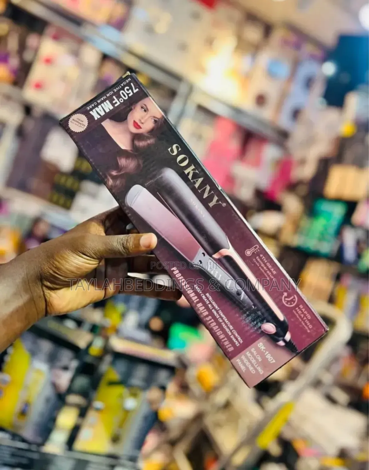 Sokany 1907 Professional Hair Straightener