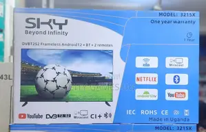 Sky- Smart Tv 32inches
