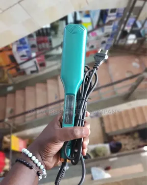 Corn Clip Curling Straightener Heat Styling Iron Brush