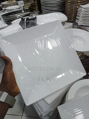 6pcs Square Dinner Plates