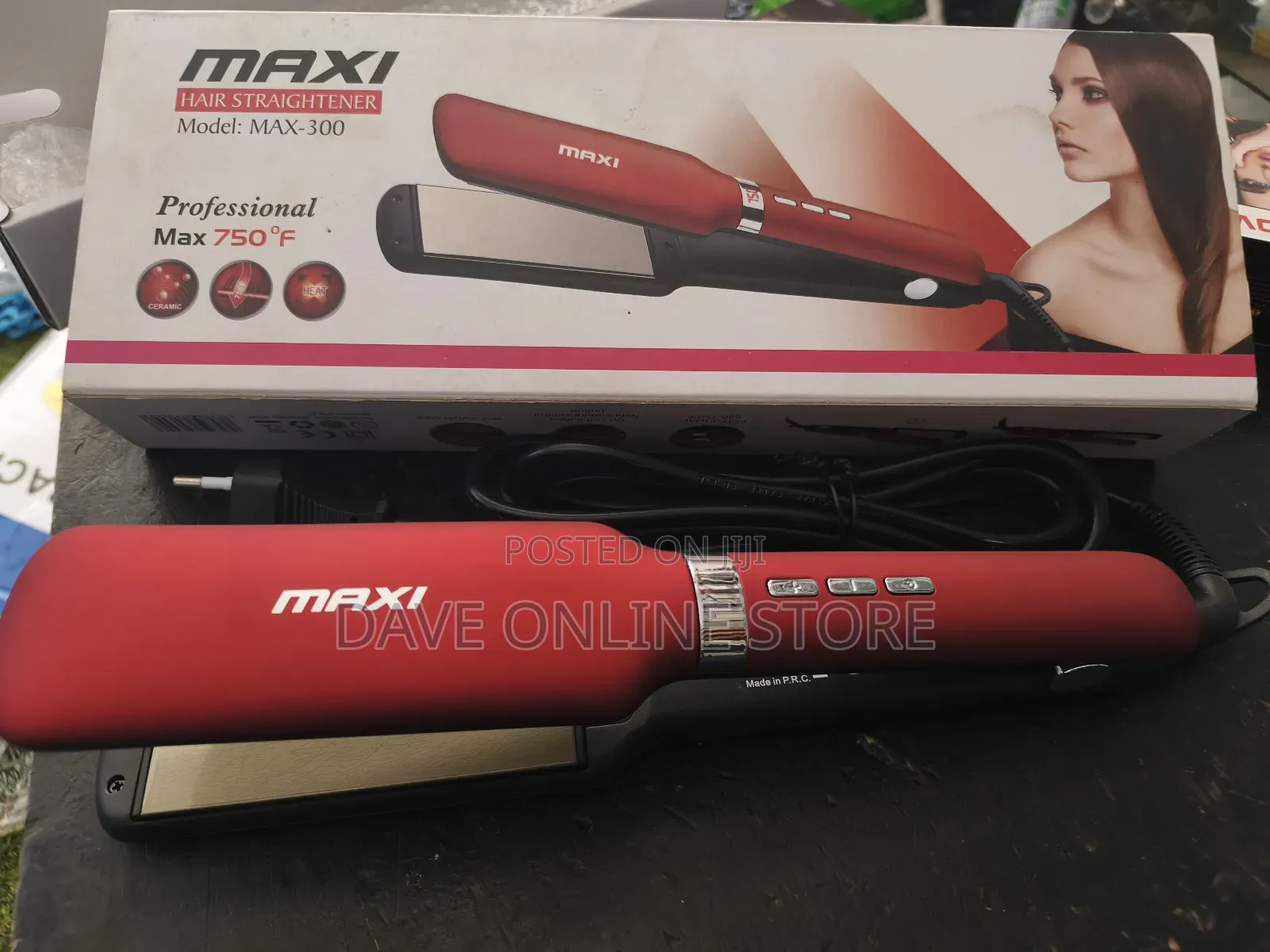 Maxi Hair Professional Hair Straightener