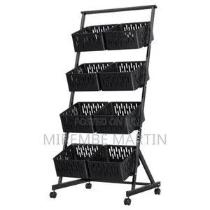 Stackable Mesh Storage Basket,Pantry Organizer Rack