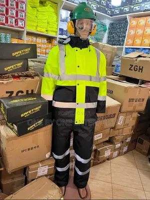Thickened Reflective Waterproof Jacket And Pants
