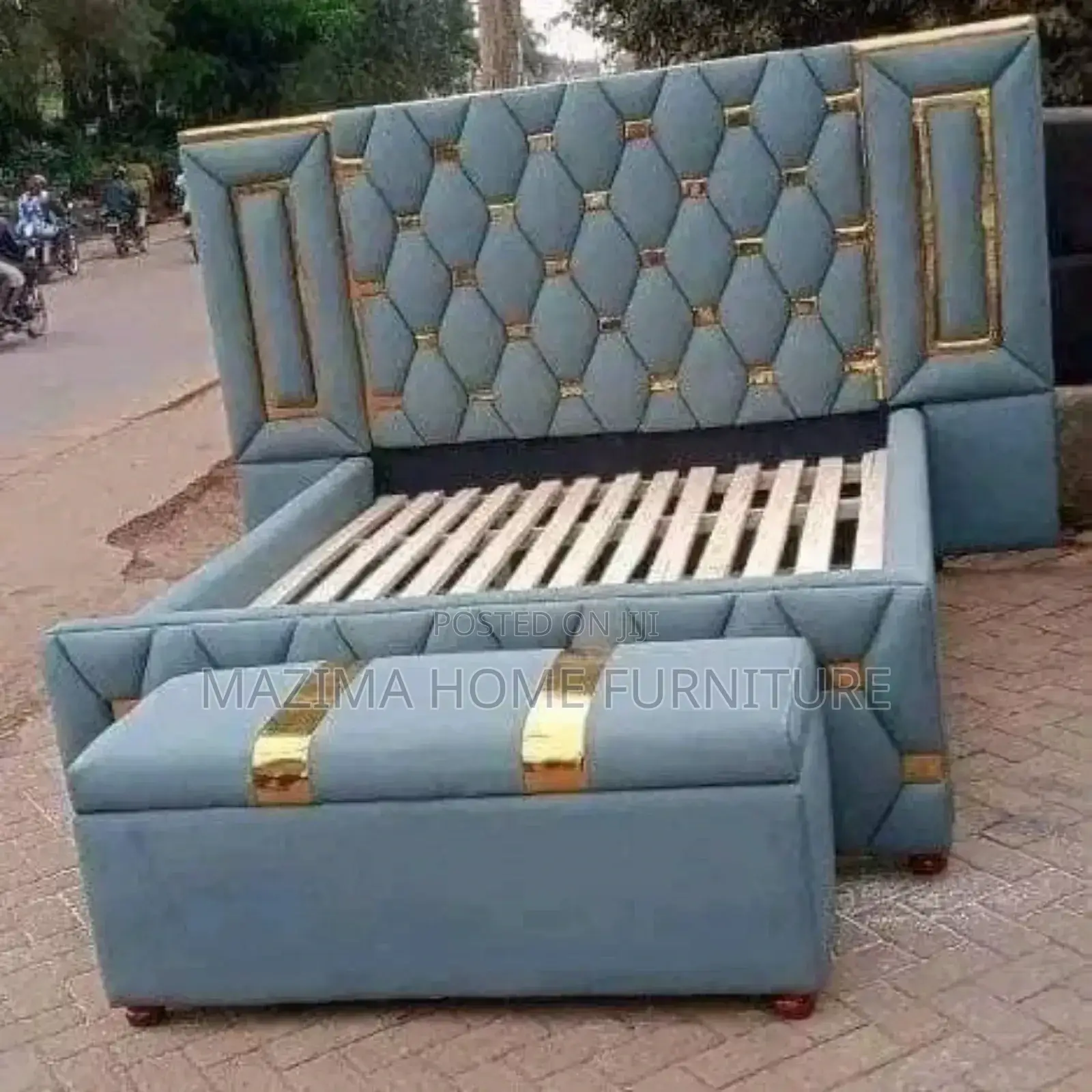Leather Wood Beds