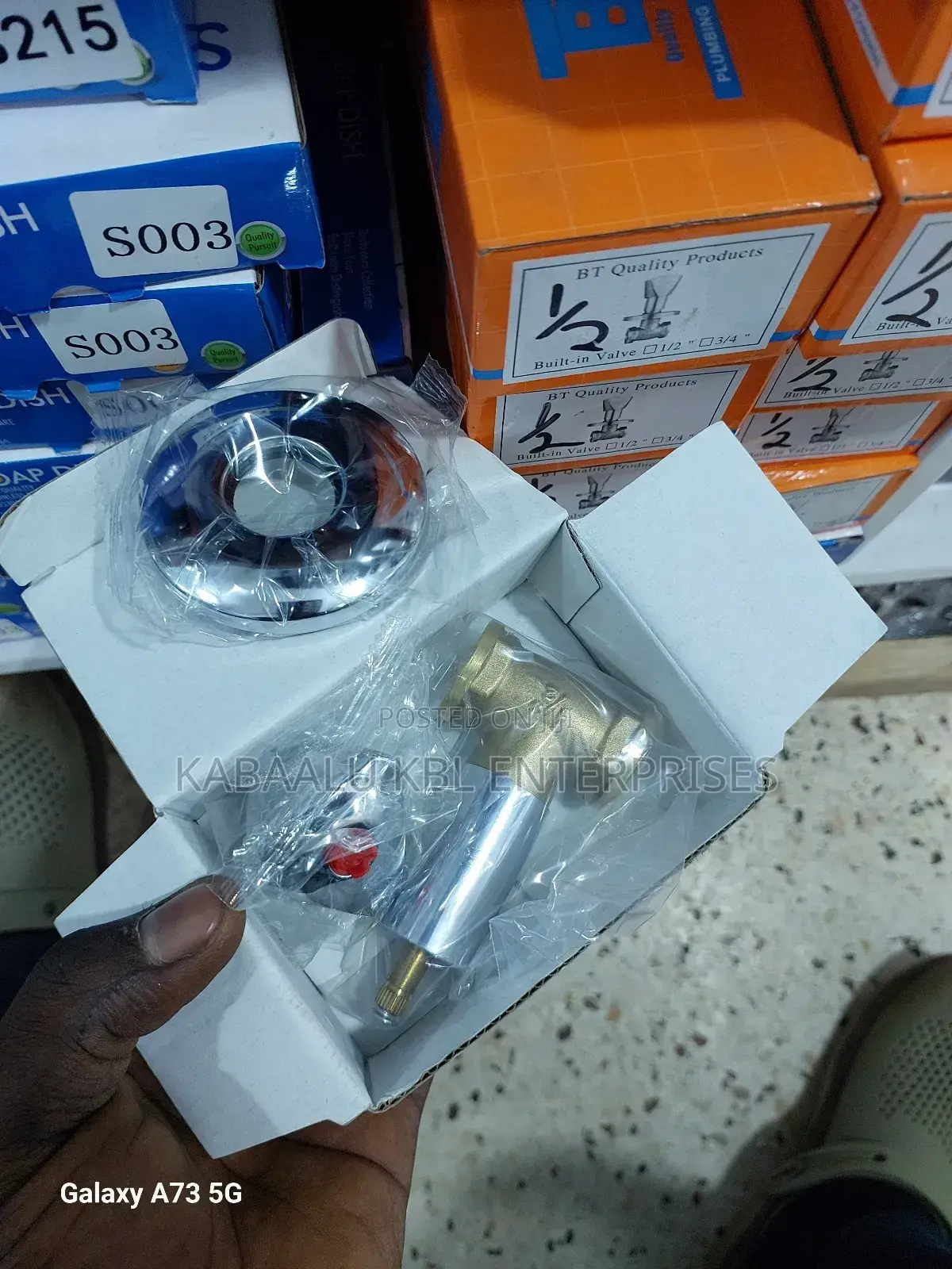 GI Metallic Shower Valves 1⁄2 Inch(20mm) and 3⁄4 Inch(25mm)