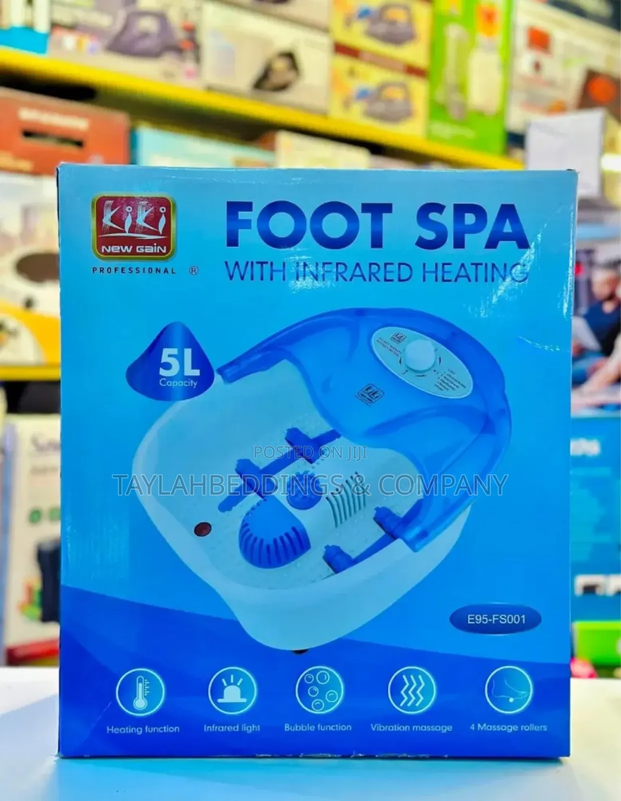 Foot Bubble Bath, Foot Reflexology Massager Vibration Bubble