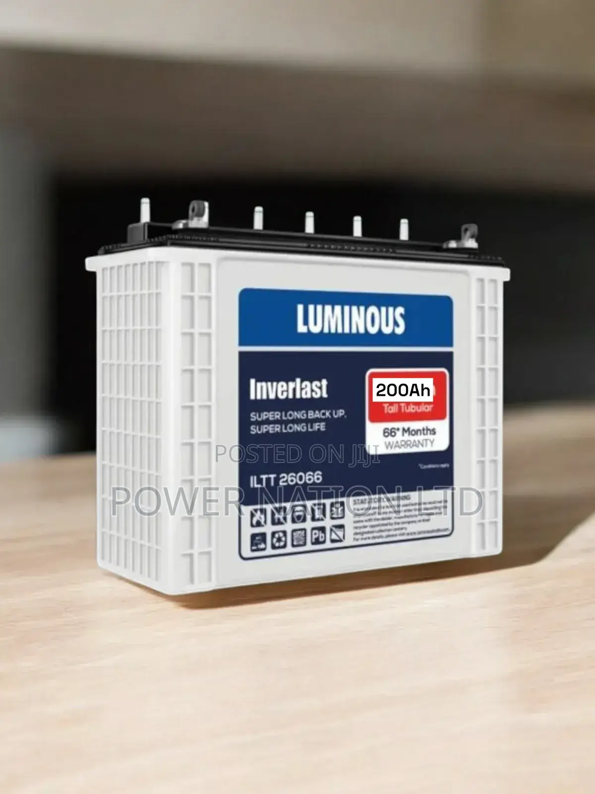 200ah 12v Luminous Tall Tubular Battery
