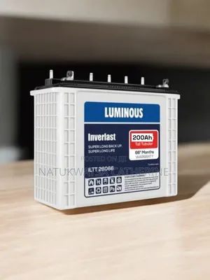 Photo - 200ah 12v Luminous Tall Tubular Battery