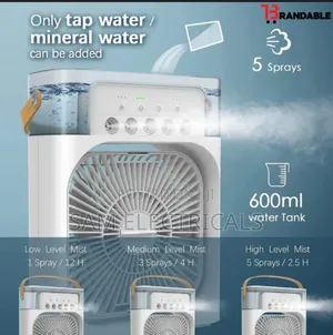 Mini Mist Cooling Fan (Air Conditioning Fan