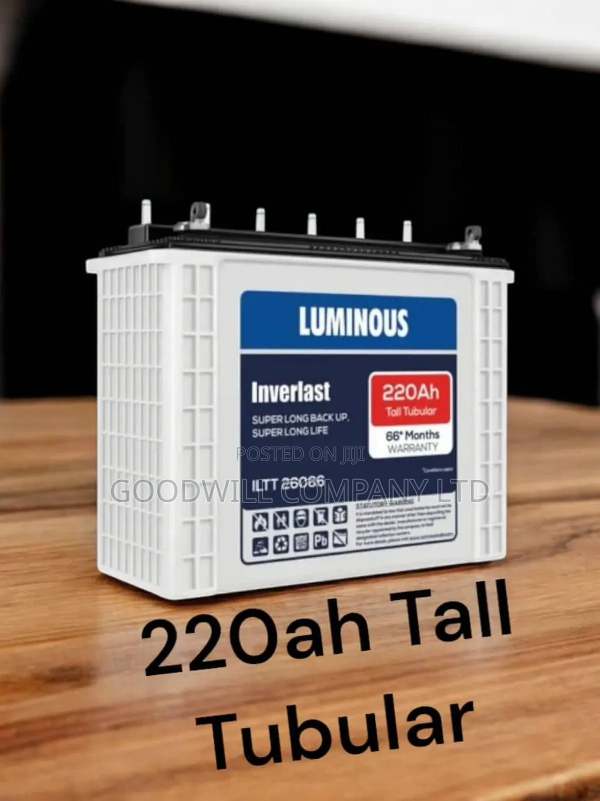 220ah Luminous Tubular Battery
