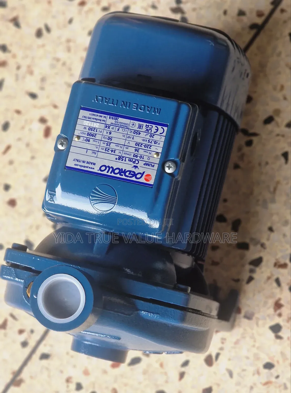 Pedrollo Surface Water Pump 1 Hose Power