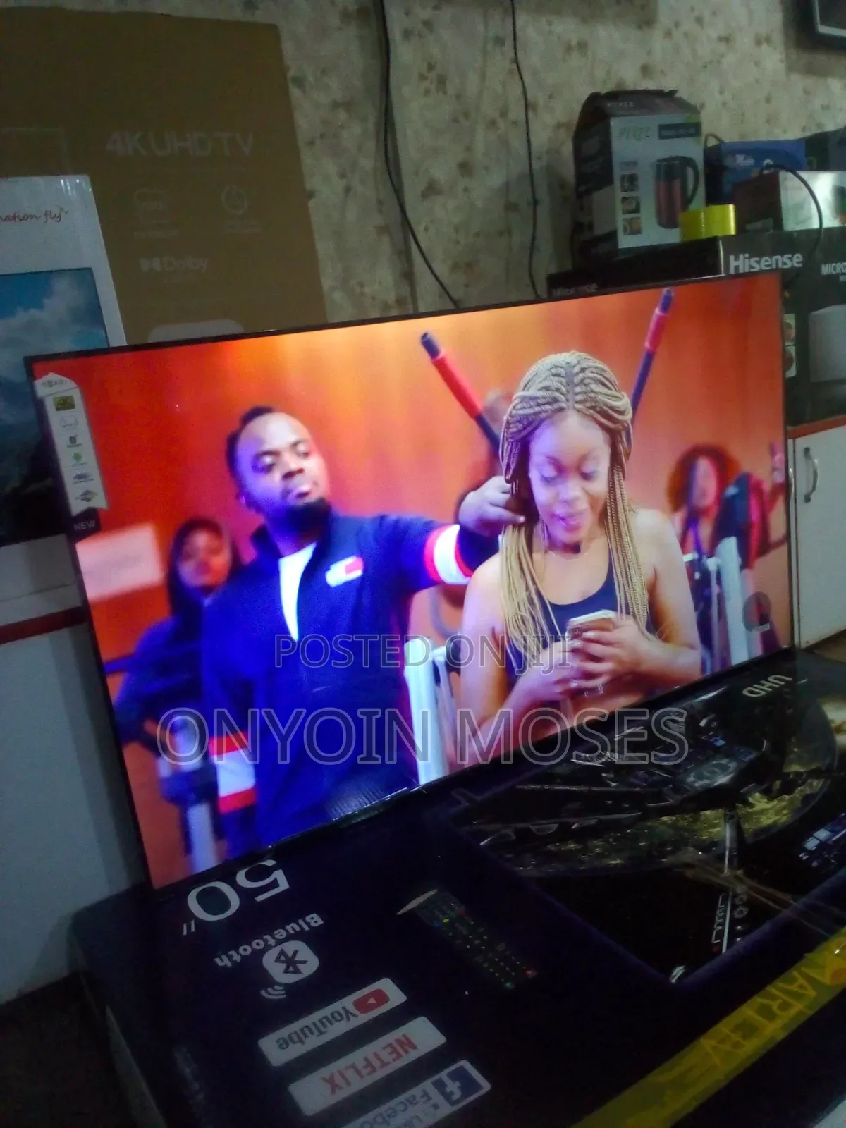Brand New 50 Inches LG UHD Frameless SMART Tv
